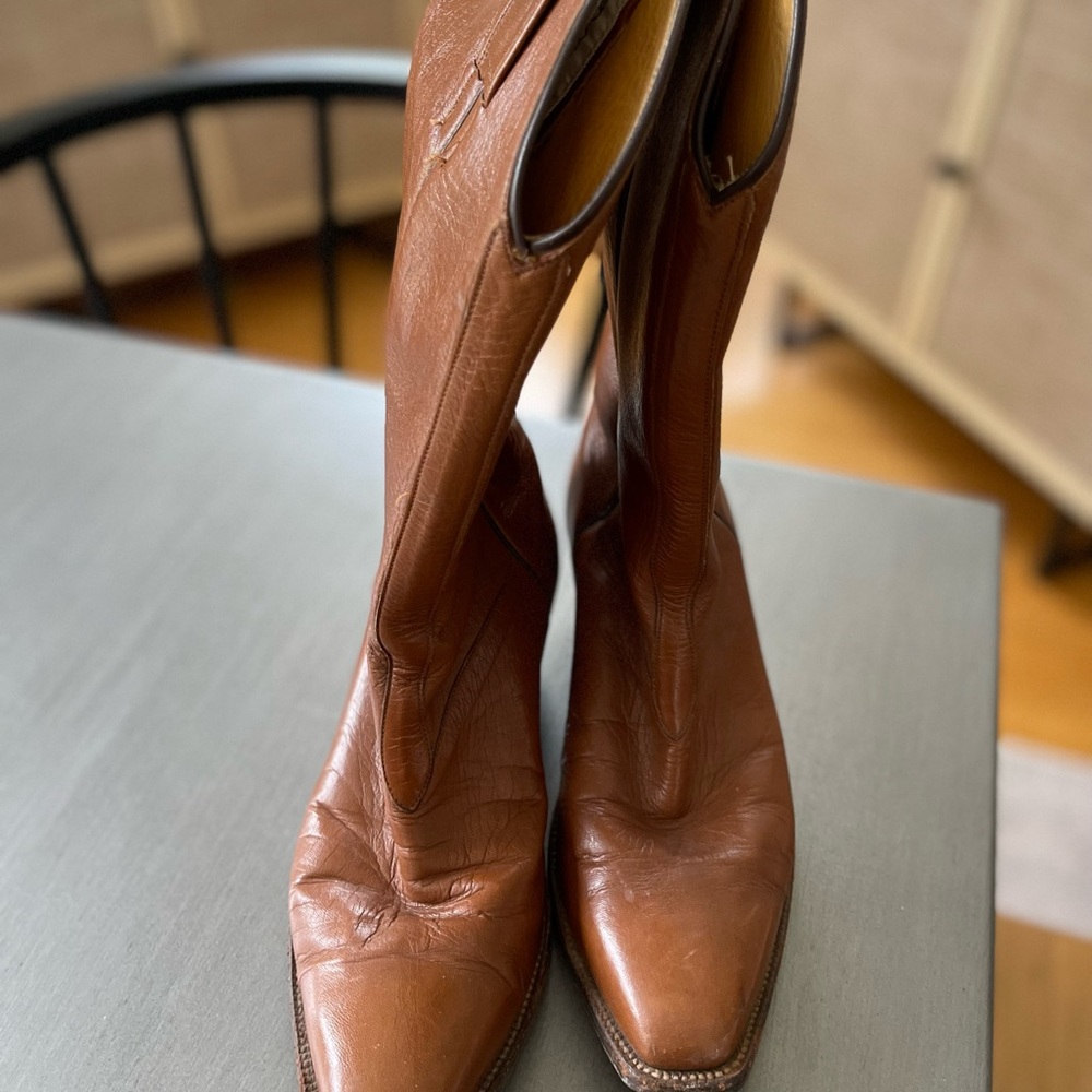 Vintage Mercedes Western Boots – Men’s 7